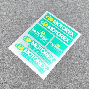 6개입 모토렉스 데칼 세트 고품질 인쇄 및 컷팅 스티커 오토바이
