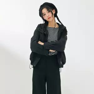 [체이스컬트] [3color] 여자 루즈핏 후드점퍼