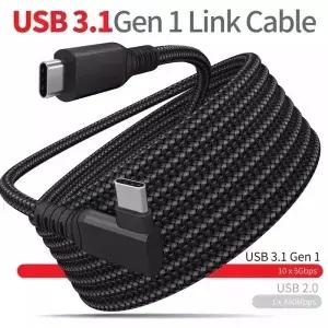 6M 5M 링크 케이블 USB C A to Type 메타 오큘칼 퀘스트 2 액세서리 가상현실 VR 안경 스마트 3D 헬멧 셋