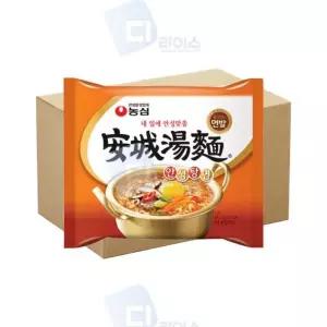 농심 란우 안성탕면 40봉 탱탱한면발 봉지면 쫄깃
