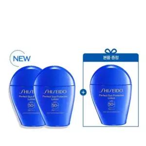 [시세이도](특별) NEW 파란자차 선크림 2+1 세트