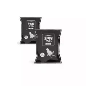 모찌네 모래 무향 베이직 소프트캣샌드 9kg x 2개