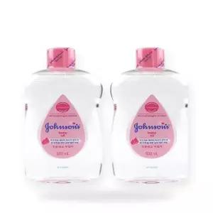 존슨즈 베이비 500ml 2개 베이비파우더향 신생아 바디