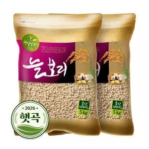 2026년 햇곡 국산 늘보리 10kg (5kgx2봉) 겉보리 꽁보리