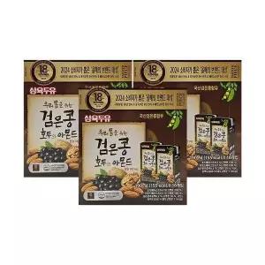 [셀러허브]삼육식품 삼육두유 검은콩 호두와 아몬드 190ml x 16팩 x3박스 (S52304414)