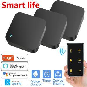 에어컨 TV 용 Tuya WiFi IR 원격 제어 Alexa Google 홈용 스마트 홈 블래스터 적외선 범용 컨트롤러