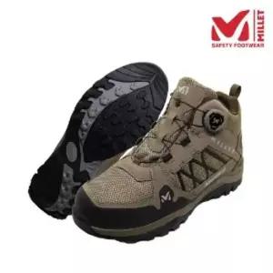 밀레 세이프티 M-05 안전화 6인치 브라운 작업신발