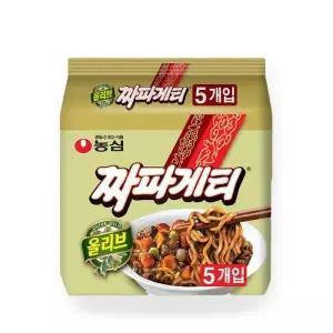농심 올리브 짜파게티 140g 40봉-라면/짜장라면(SH)