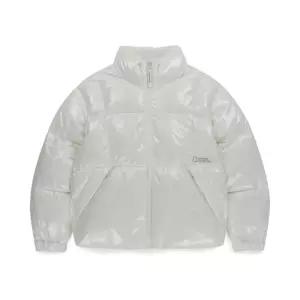내셔널지오그래픽 키즈 K254UPD902 글로시 패딩 점퍼 IVORY