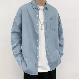 [옷자락]옷자락 미니멀 IS-JK24 남여공용 청남방 미니멀