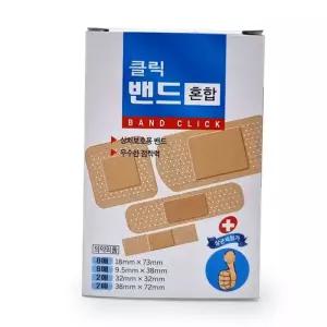 반창고 대일제약 밴드클릭 혼합 상처 20매