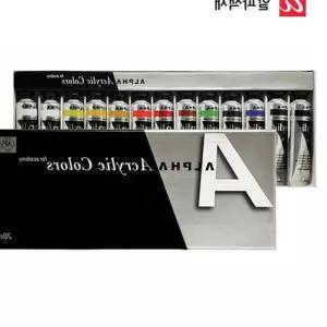 알파 미디엄바디 아크릴물감 20ml 12색세트/ 13T 포크아트 아크릭 벽화 SW1717C8