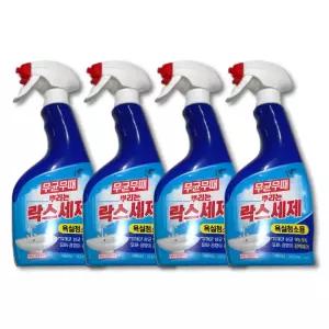 무균무때 뿌리는 락스세제 750ml 4개