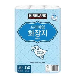 커클랜드 시그니춰 프리미엄 3겹화장지40m x 30롤