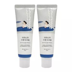 [라운드랩] 라운드랩 자작나무 수분 선크림 50ml x 2개