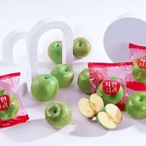 [하프클럽/]착한 세척 썸머킹 아오리사과 5kg 소과