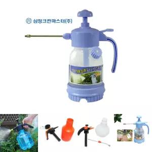 (1.2L) 삼정 파워 자동 압축 분무기 스프레이/분사기/고압/물분사기/농약/살포기/물뿌리개/살충제/세차