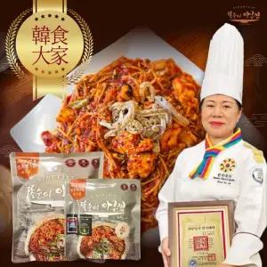 45년전통 전국3대맛집 똑순이 아구찜 1kg (2~3인분) X 3팩