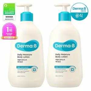 [아이와함께/100시간보습]더마비 데일리 바디로션 400ml 2개+랜덤튜...
