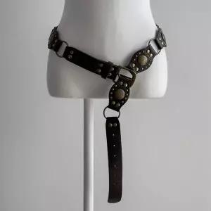 아트박스/라이니 보헤미안 빈티지 스터드 히피벨트 ac-9665c