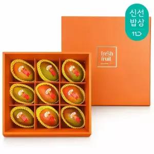 [T쇼페] 얌얌 [지정일발송] 브라질 최상급 애플망고 선물세트 4kg (9과)