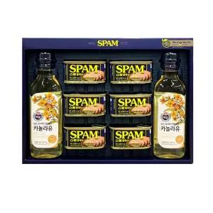 스팸 식용유 복합1호 선물세트 스팸선물세트 .스팸 스팸식용유세트 설선물세트 햄선물세트