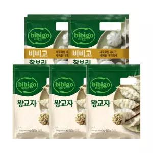 CJ 비비고 왕교자 1.05kg x3개 + 찰보리감자만두 400g x4개
