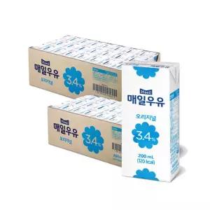 매일 멸균우유 오리지널 200ML 48팩