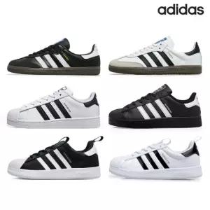 아디다스 키즈 삼바 슈퍼스타 운동화 모음 IE3677 IE3678 화이트 블랙 190 215 size)