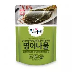 5분마켓 한성 한끼애 명이나물 여행용반찬 150g