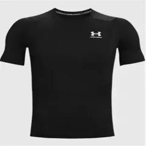 언더아머 남성 HeatGear 아머 반팔 컴프레션 기능성 티셔츠 1361518-001-2