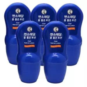 근육통 맨소래담 쿨 롤온 로션 바르는 쿨링 50ml 5개