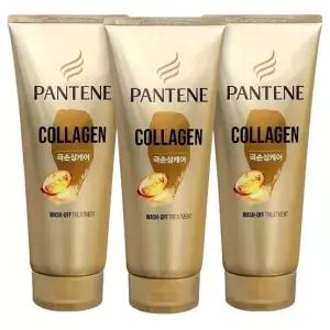 팬틴 콜라겐 극손상케어 트리트먼트 400ml 3개