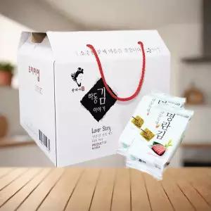 명란토핑 김 간편스낵 하동녹차 풍미 6g 36봉
