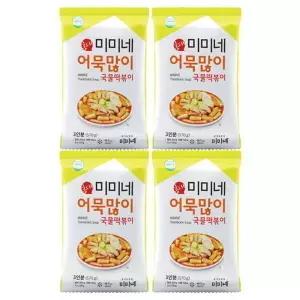 미미네 어묵많이 국물떡볶이 570G x 4개