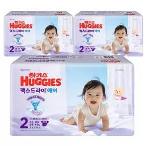 하기스 2026 맥스드라이 에어 밴드형 기저귀, 2단계, 150매