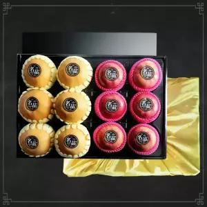 [지정일배송/보자기] 사과배 혼합 과일선물세트 6kg(배6+사과6)