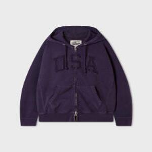 [AK수원점] [후아유] 공용 Vintage Dyed USA Hood Zip-up(Over-fit) WHMZG4991U