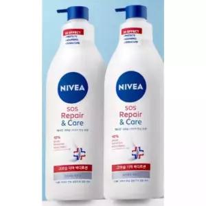 니베아 SOS 리페어 앤 케어 바디로션 400ml, 2개