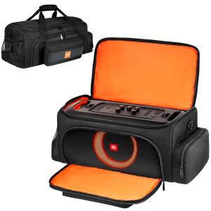 LEFOR Z 카헤이밍 케이스는 JBL PARTYBOX ON THE GO / 2 PLUS와 호환되며 ON-THE-GO ESSENTIAL BOOMBOX 4 및 액세서리에 맞는 휴대용 여행용 토트백입니다. 어깨끈 없음
