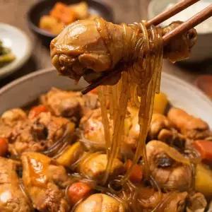 [T쇼페] 춘천 가마솥 국내산 간장 찜닭 1kg x 3팩 (총3kg)