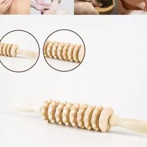 소재 우드롤러 마사지스틱 바디마사지 도구 휴대용 마사지기구 안마기 허리마시지 안마용품 wyDC401