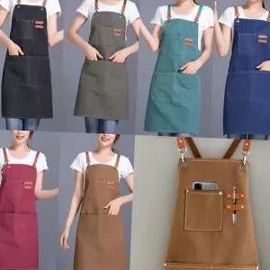 앞치마 캔버스앞치마 바리스타 주방 카페 감성 꽃집 플로리스트