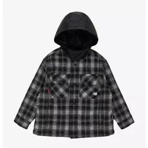 [하프클럽/] 키즈 아동 체크 후드 패딩 셔켓 BB NK9DG1301U 19
