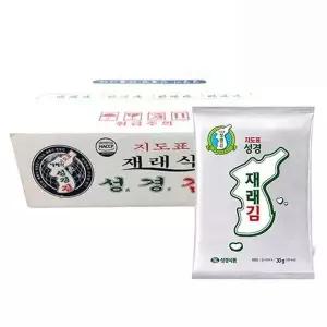 [셀러허브][지도표성경] 지도표 성경김 재래 전장김 30gx20봉 (S50711761)