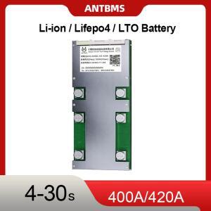 SMART BMS 400A 고전류 4-30S (리튬인산철/리튬이온 배터리용) BT UART 지원 골프 카트 전기차 및 산업용