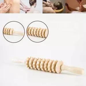 하니B2 원목 롤러 마사지바 복부마사지 안마봉 마사지스틱 DD-10881 롤러마사지 롤러마사지기 종아리마사지
