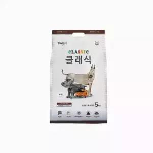 클래식 강아지사료 전연령용 5kg 피부 관절 면역 케어 고단백 프리미엄전연