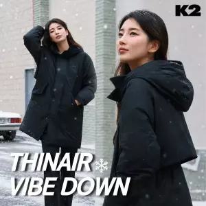 [K2](광주신세계)[수지 다운] 여성 구스 씬다운 씬에어(THINAIR) NEW 바이브(VIBE) W (KWW24558)