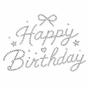 생일파티 큐빅 레 바디스티커 케이크촬영소품